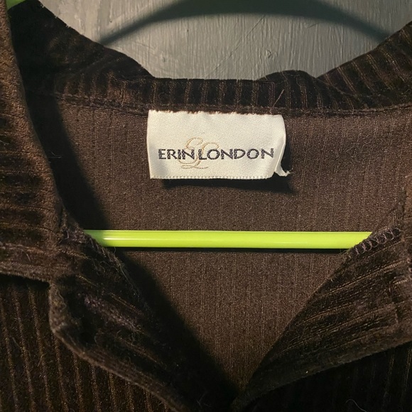 brown button up cardigan - Picture 3 of 3